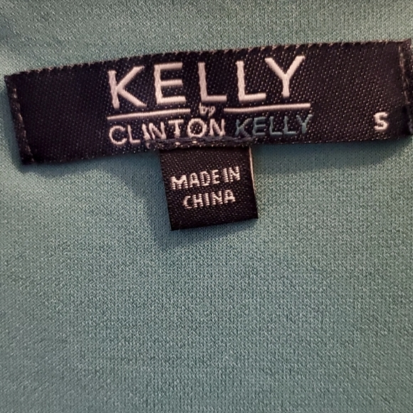 KELLY by CLINTON KELLY sz S Aqua midi dress - Picture 3 of 7